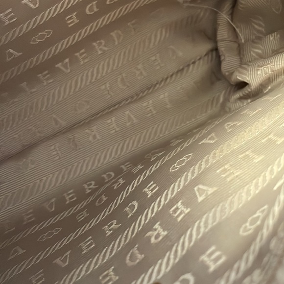 Valleverde purse made in Italy CUTE length 9 x 6 inch wide 2 thick NEW - Picture 5 of 7